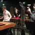The percussion ensembles will be performing Thursday at 7 p.m. in the auditorium. These ensembles, like the one above with Jake Schmidt, Ben Young, and Skylar Schexnayder, use instruments like marimbas, drums, and xylophones.