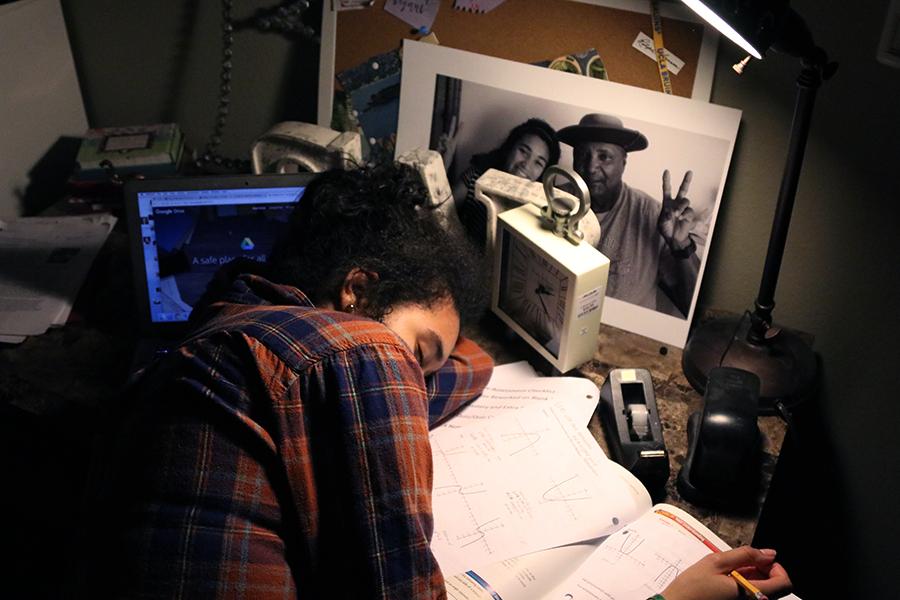 For high school students, sleep deprivation is prevalent due to heavy academic, extracurricular, and work commitments, as well as easy distractions such as phones and computers.