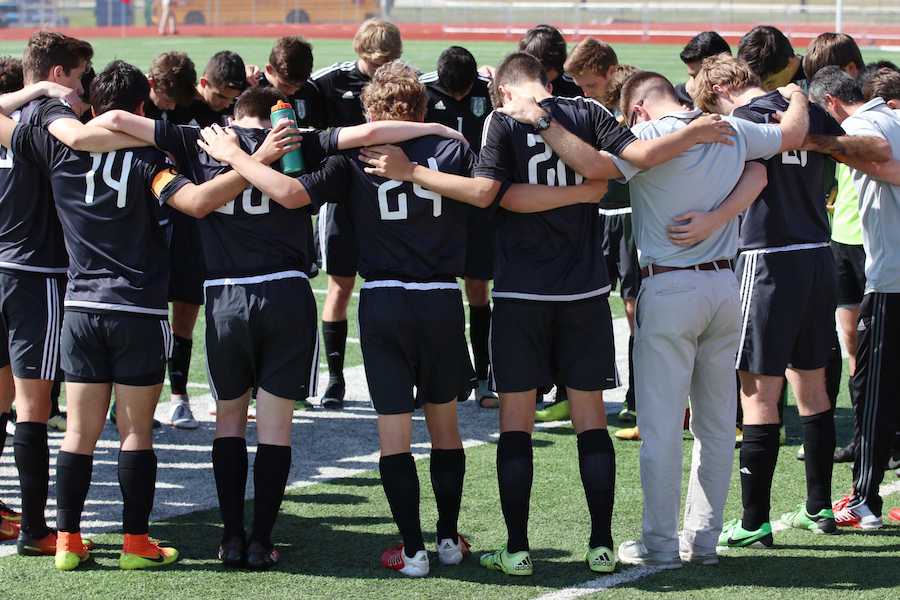 The boy's soccer team played their last game of the year in the regional semifinals versus Midlothian.