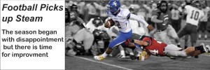 Football faces district rival
