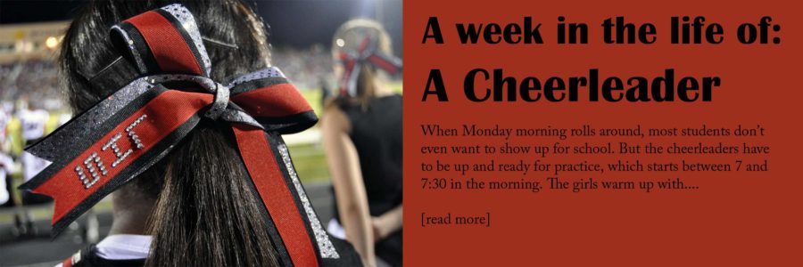 A week in the life of: A cheerleader
