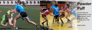 Juniors win Powder Puff tournament in the gym