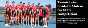 Tennis team heads to State competition