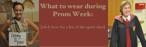 Prom week spirit days