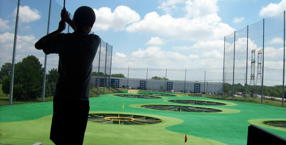 Top golf hits new targets