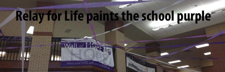 Relay For Life committee paints school purple