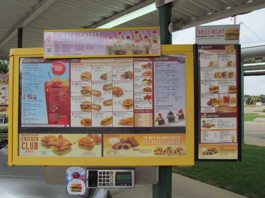 Sonic Menu - Order Online