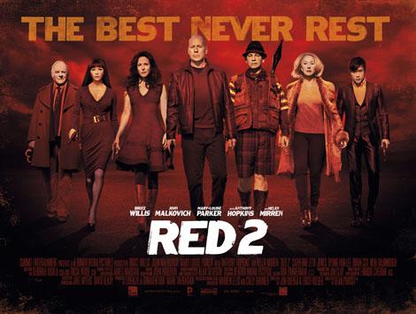 A star-studded cast tries to make Red 2 an even bigger hit than the original.  
