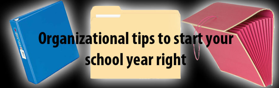 Organizational tips to start the school year right