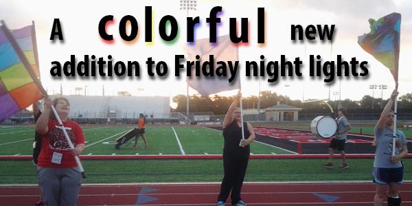 A colorful new addition to Friday night lights