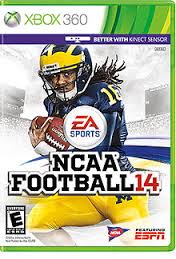 Due to legal reasons, EA Sports will not be making a NCAA Football 15 video game next year.