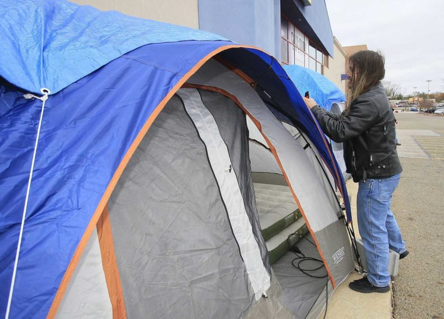 With some of the lowest prices of the year on certain items, some shoppers camp for days outside of stores in the effort to get the best bargains.