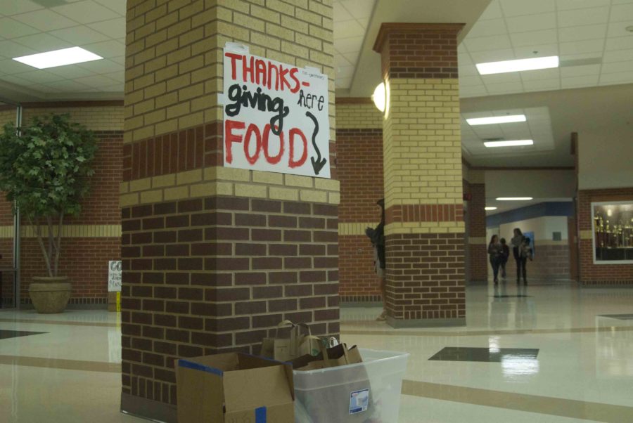 Various organizations are collecting non-perisable foods for the holiday season. 