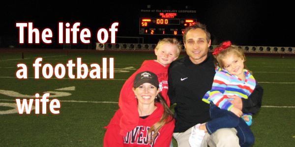 Friday nights are one of the few times the family of a football coach get to spend together for Assistant football coach Shawn Purcell and his family, their highlight of the week. 