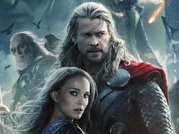 Thor: The Dark World stars Chris Hemsworth and Natalie Portman.