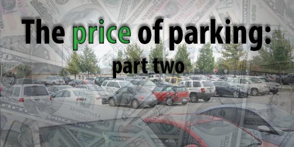 The price of parking: part two