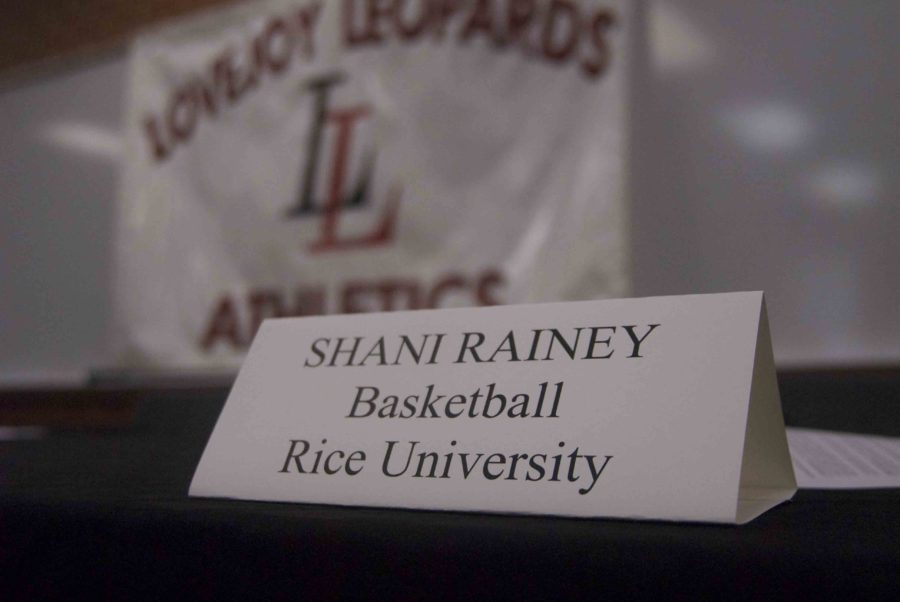 +Only+two+percent+of+high+school+athletes+are+presented+with+an+athletic+scholarship+to+a+college+university%2C+seniors+Lauren+Sturm+and+Shani+Rainey+are+part+of+that+two+percent.+Both+have+earned+scholarships+to+Baylor+Uiniversity+and+Rice+University%2C+respectively%2C+for+their+outstanding+athletic+ability.+