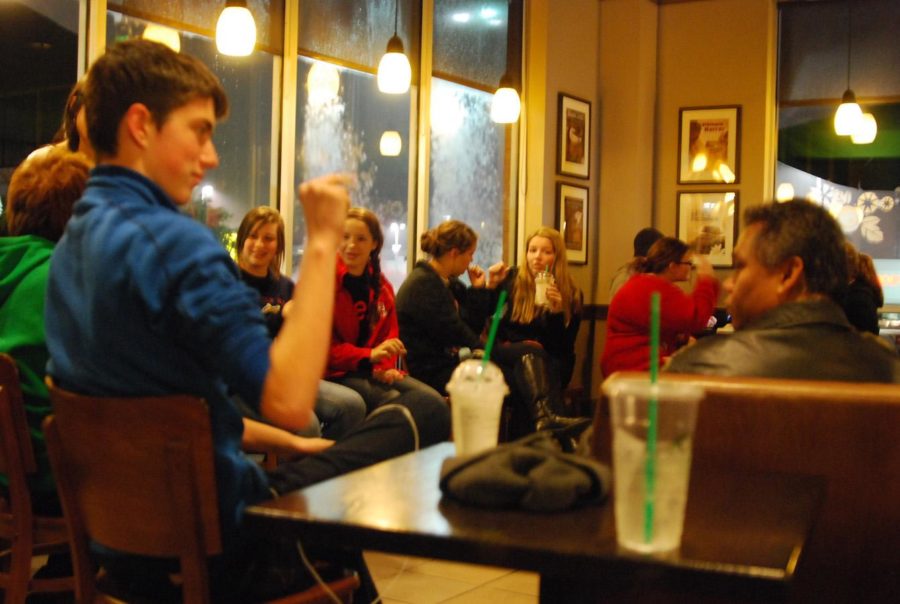 ASL students recently had the opportunity to go to Deaf Coffee. This trip enriched the students learning experience by giving them a real life example of when they will use ASL.