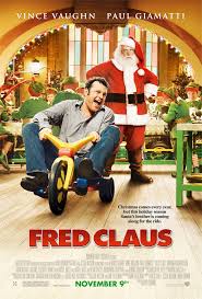 The movie Fred Claus is about Santas brother who has always lived in the shadow of his Santa until hard times arise and he has to step up and help the family out.