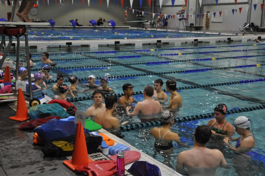 Swimmers move on to regionals after their last competition this weekend. 