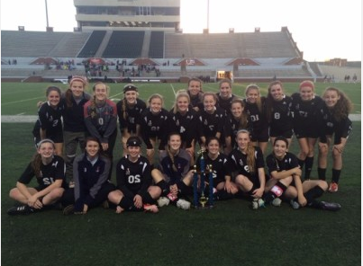 The Lady Leopard Soccer team became the champions of the Vernon 
Newsom Classic Tournament after a victory over the Lake Ridge Eagles. 