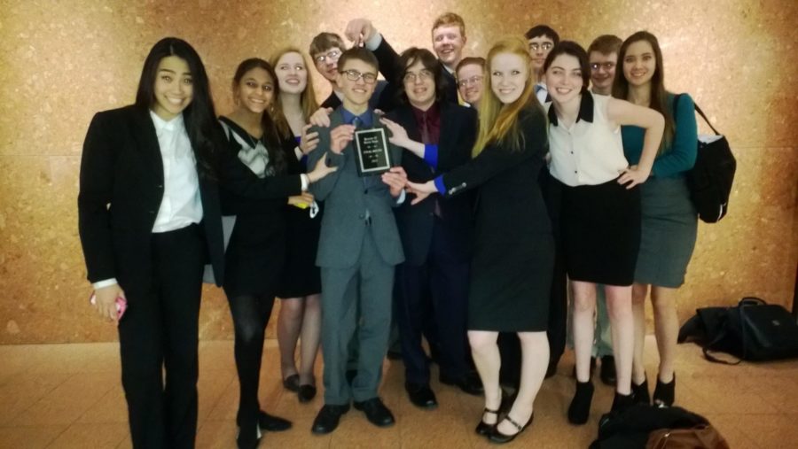 The mock trial team has done exceptionally well this year and will be competing in the regional finals on February 8.