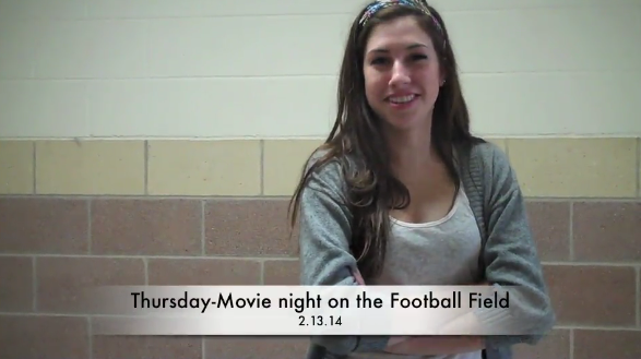 Sophomore Sara Griffith and many other students express their view on TWIRP in Student Councils video.