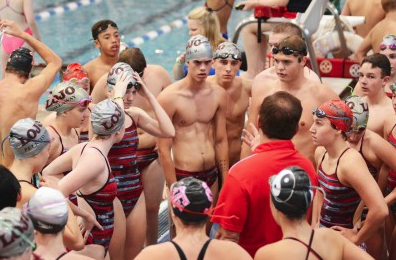 Leopard Swim and Dive advances to regional competition despite the trek they must make each morning from their practice facility at Oak Point. 