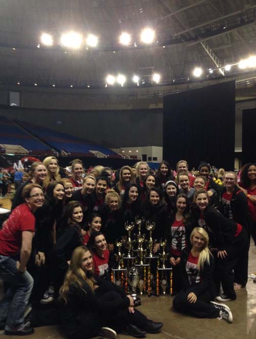 The Majestics competed at a National competition in Fort Worth over spring break.