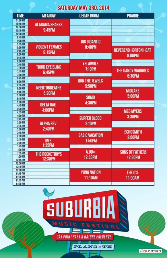 Suburbia music festival releases lineup