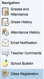 Students that would like to change their schedule must now go to PowerSchool.