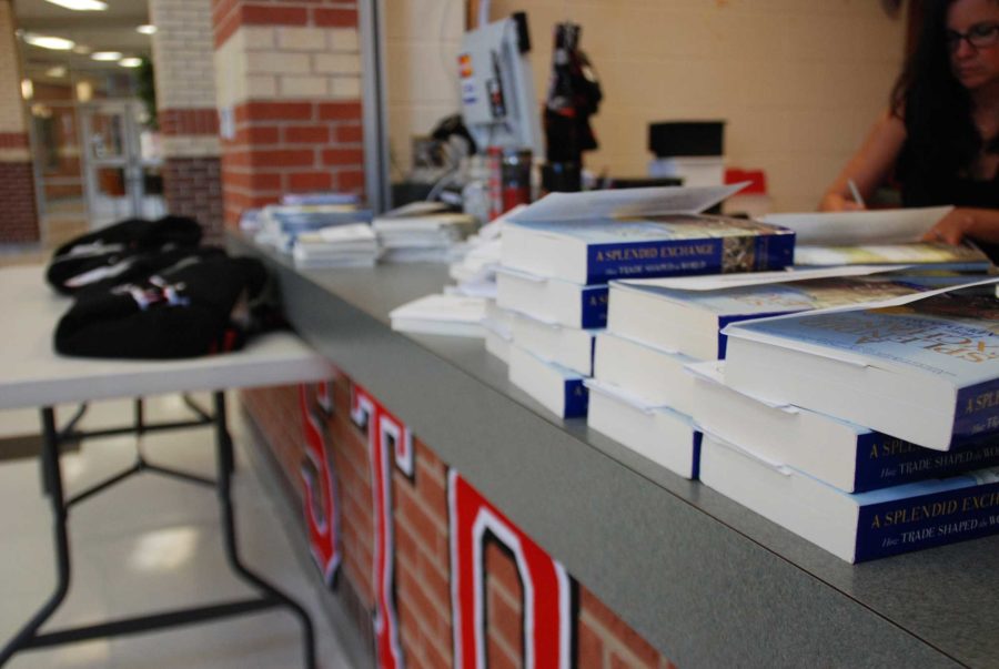 Summer reading books have been delievered to the school store. Different classes are required to read different books. 