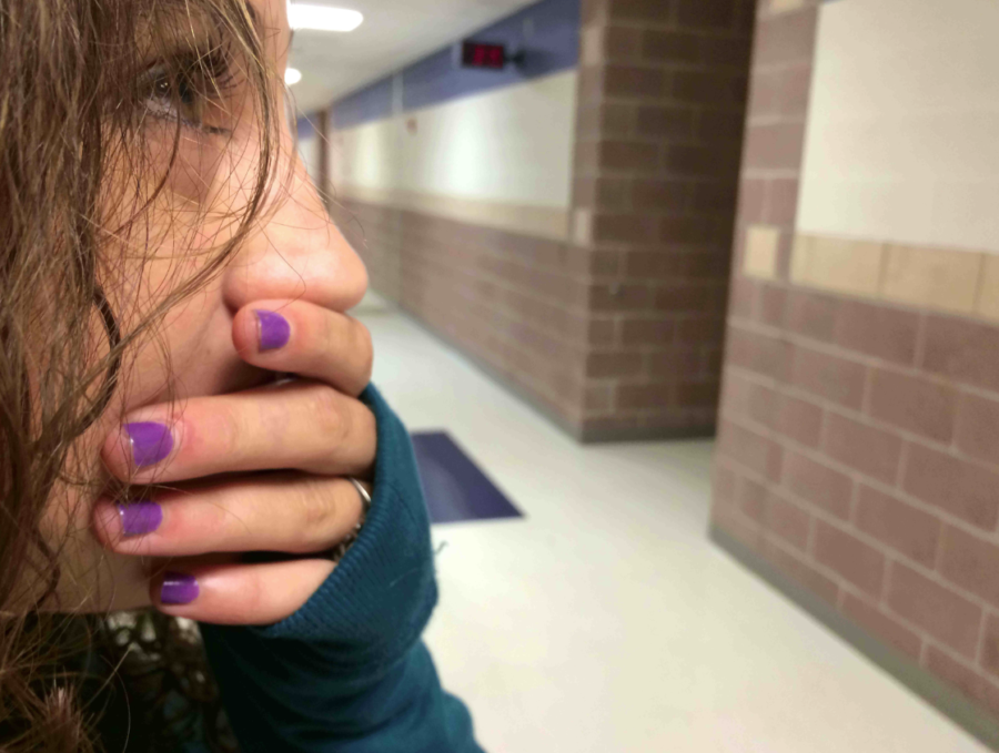 Students covering their nose while walking through the hall has been a common sight the first week of school but administration says the problem has been addressed despite the lingering odor.
