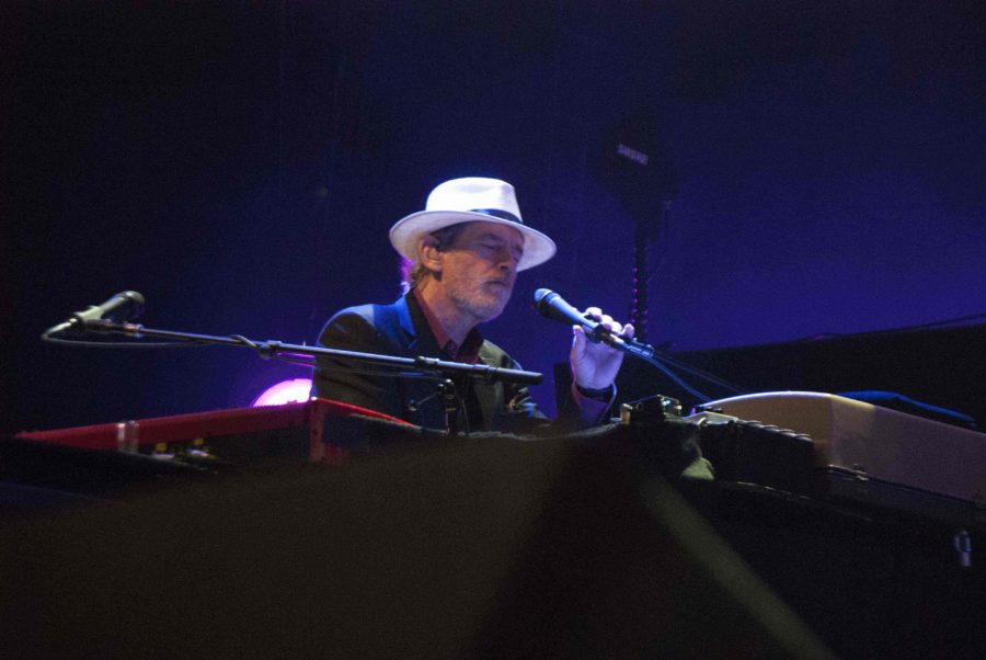 Keyboardist Benmont Tench plays as part of Tom Petty and the Heartreakers