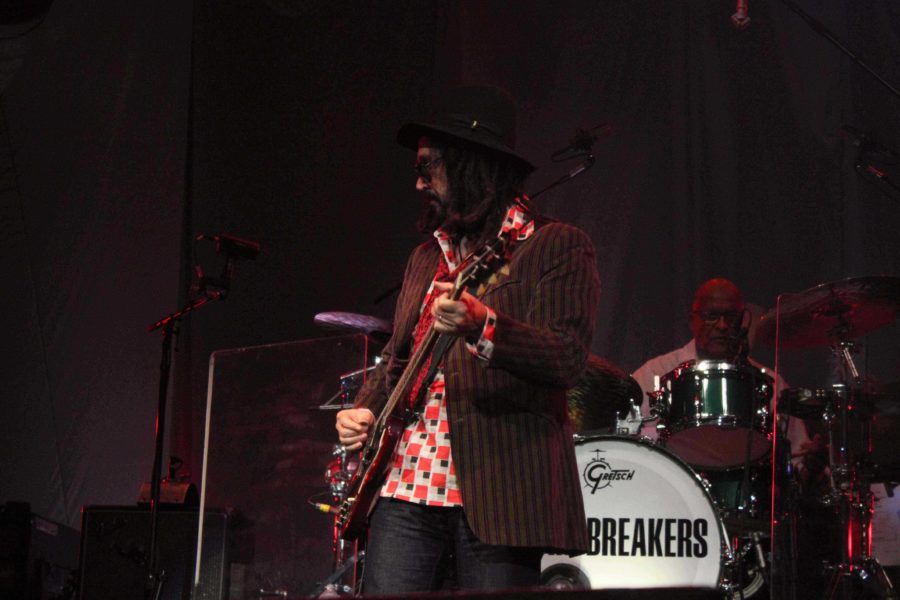 Lead guitarist Mike Campbell plays with Tom Petty and the Heartbreakers