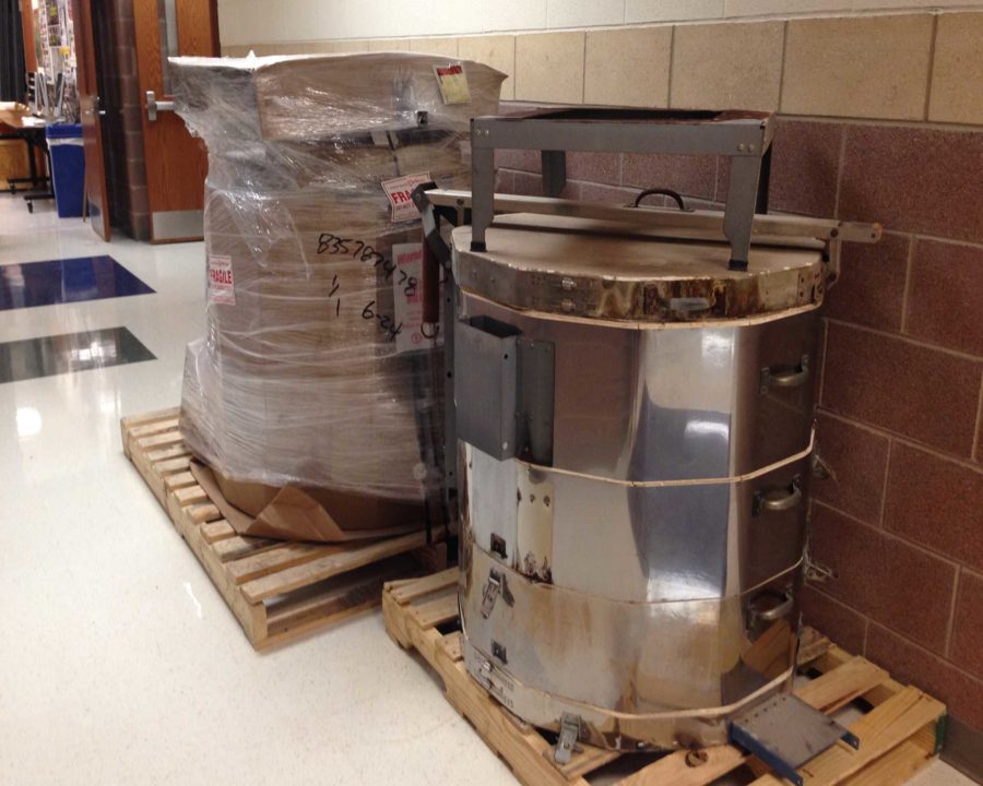 Art classes will be  installing a new kiln this afternoon.