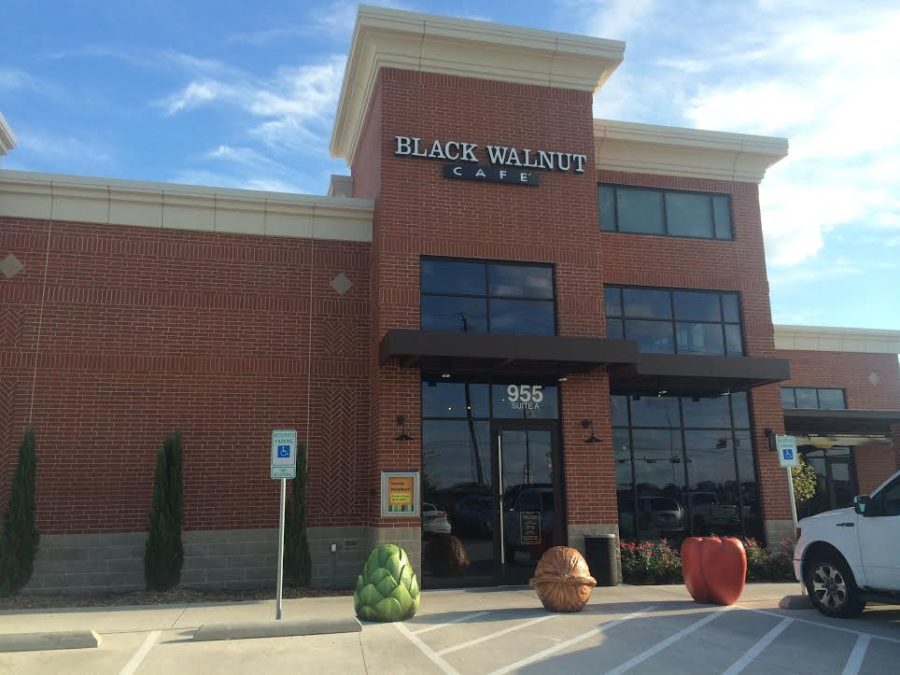 The Black Walnut Cafe is a local restaurant off of Highway 75 that the Red Ledgers Julia Vastano reviewed recently. 