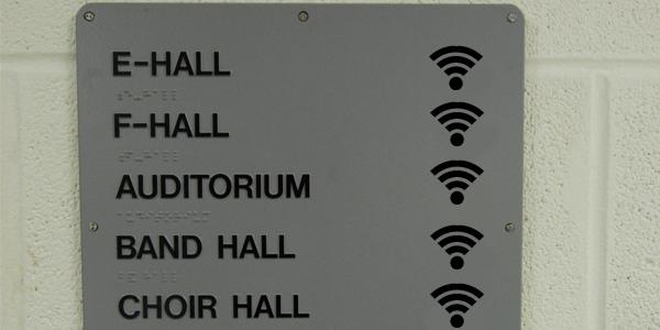 The school is now equipped with WiFi, giving students and teachers the ability to connect to the internet all over campus.