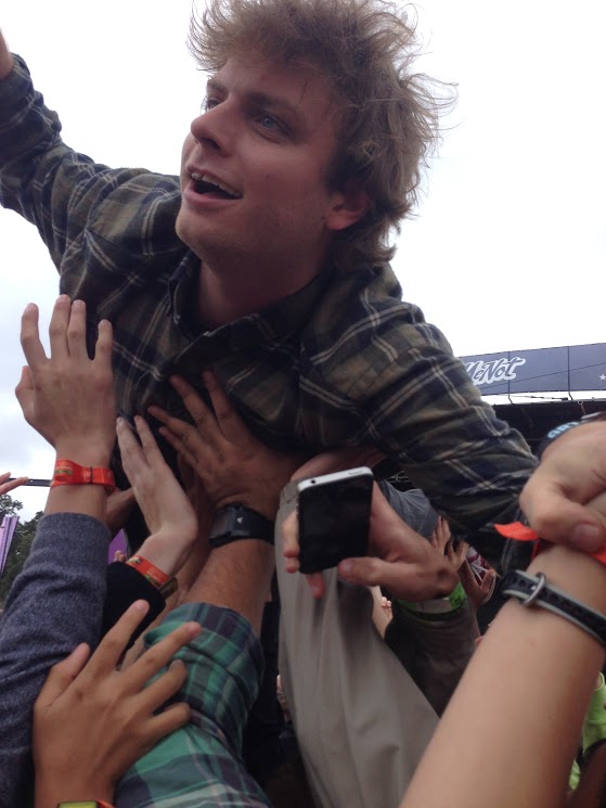 Singer Mac DeMarco garnered extensive fame for his chill sound, and took a wild stage dive at ACL.