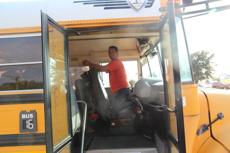 His eleventh year as a bus driver for the school, Darcy Harris strives to impact kids lives for the better.
