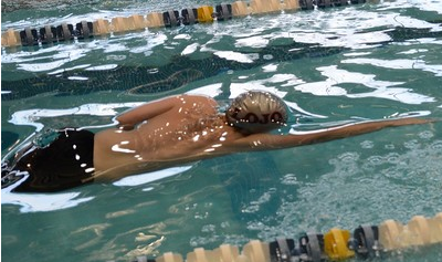 The Leopard Swim and Dive team competes at Bishop Lynch. They have high hope for this season of ample successes last year.