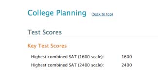 Senior Grace Kuang received a perfect 2400 on her SAT that she took in March. She hopes her perfect test score helps her get accepted into Yale University.