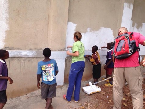 Mayfield helped to repair and improve the state of many parts of rural Ugandan villages.