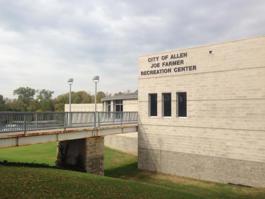 The Joe Farmer Recreation Center is one of the many parks and recreation buildings in the Allen community. 