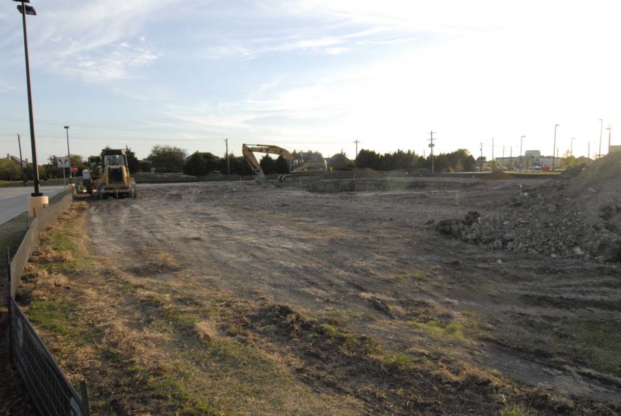 Right next to the Lucas Wal-Mart there is a Starbucks and a Wendys being constructed. The completion date is unknown at this time.