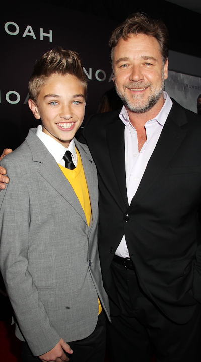 Casalegno is well acquainted with actor Russell Crowe due to their work in the movie Noah.  