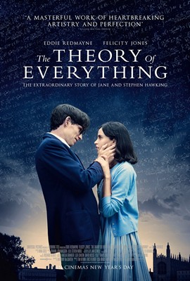 Stephen Hawkings journey through ALS is depicted in the movie, The Theory of Everything.