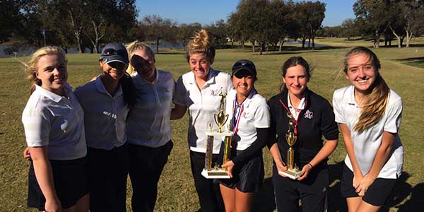 Finishing with a team score of 390, the girls golf team was led by juniors Kristen Rogers (1st place) and Abby Martin (5th place) , helping the Leopards finish 3rd at Hurricane Creek.