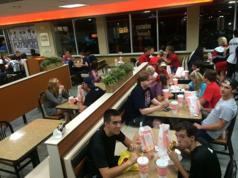 Whataburger is the local hang out after football games, however the craziness lead to some new policies to prevent the craziness