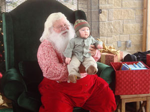 The Santa in the Villages was hailed as one of the best Santa experiences in the Dallas-Forth Worth area.  